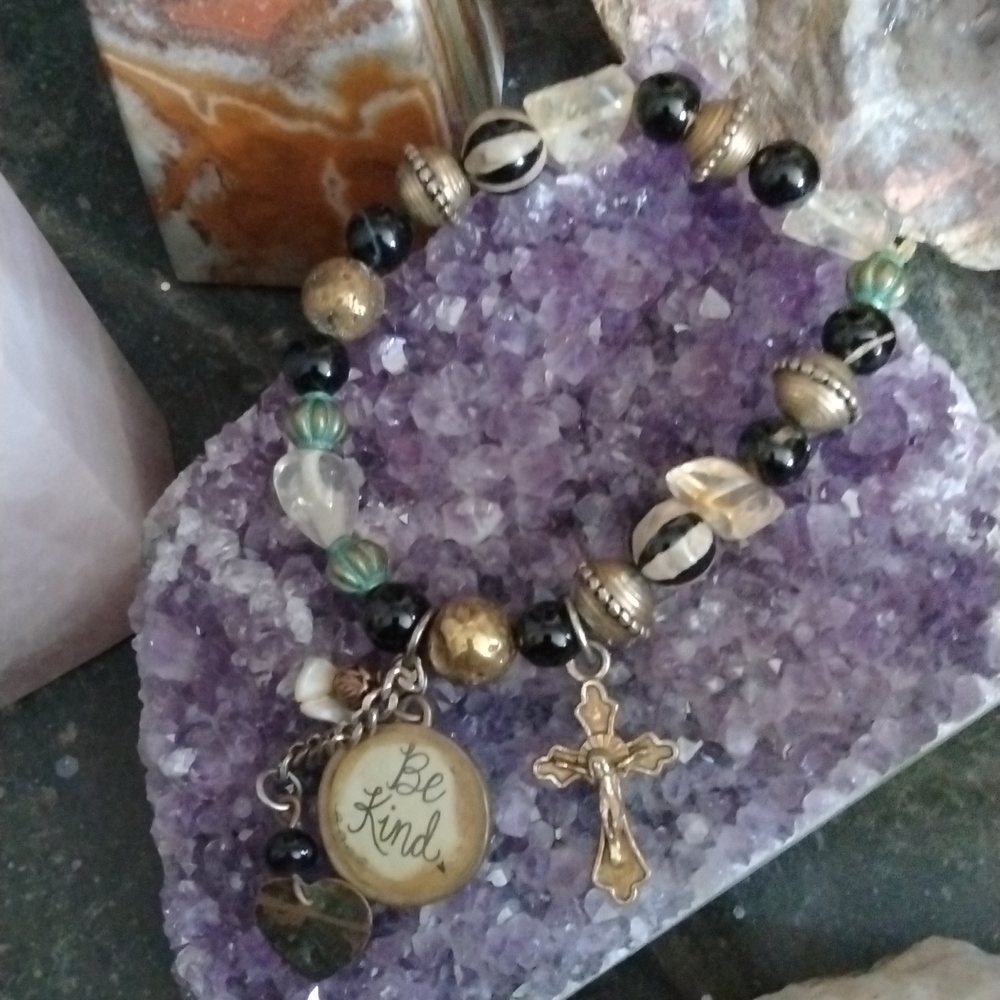Be Kind citrine bracelet